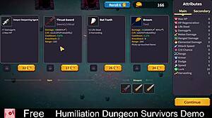 Erotic Femdom Humiliation In Dungeon Survivors Demo Game