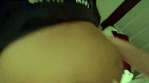 hard interracial after a party latina