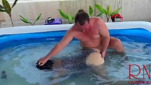 Breeath pause underwater domination rough sex nudist regina noir swimming sucks and fucks in the swimming pool c3