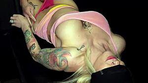 Tattooed Milf Carter James In Wild Gangbang