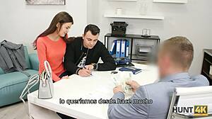 Intriguing hot sex with pretty teen costs like a new car