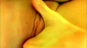 Two young brunette lesbians on bed?