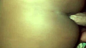 Big daddy intensely nutting on DJ Hershey's chocolate cheeks