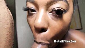 Deep Throat Swallows Rickos Bbc Deep In Da Nuts