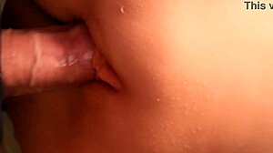 the lube makes her pussy feel good to fuck with toys. double penetration adds thrill