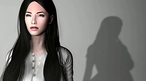 Megan F gets banged by a big black cock