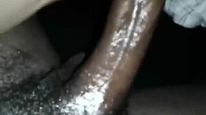 big black dick makes amateur moan and orgasm during sex