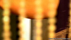 Indian babe strips naked and dances erotically