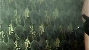 Maîtresse Kantalie and Esclave Ebed in Amazones Croix Bondage