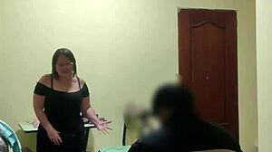 Maid Fucked Intensely By Young Man.