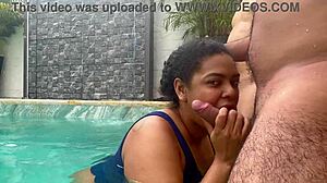 I seduce the unknown girl and fuck her hard with my friend in anal and creampie.