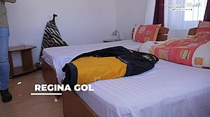 behind the scenes of amateur babe's homemade interview