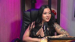 Taluane Boom with a beautiful brunette