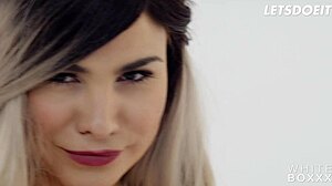 perfect babe in red lingerie lisa gali makes bf erect and gets banged deep - whiteboxxx