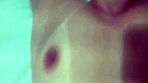 Mature Brazilian Woman Puts on a Show, Fucking Young Guy with Passion and Cum on Tits