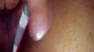 latina girl having fun playing around