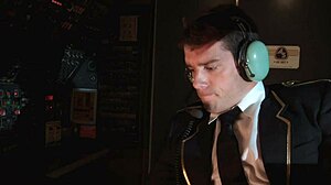 Madelyb Marie enjoys a peaceful flight on the airplane