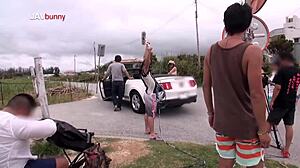 Hot Japanese Babe, What Happens Before a Porn Scene?