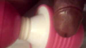 hey, check out this guy jerking off with toys