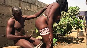 Huge ass teen 18+ spanked and fucked hard outdoor by European pornstar with big natural tits.