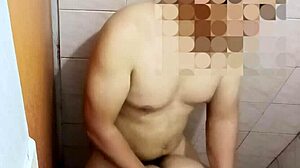 asian amateurs enjoy bathroom activities with various positions