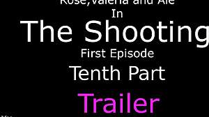 The shooting tenth part - barefoot lick and smell domination 😈