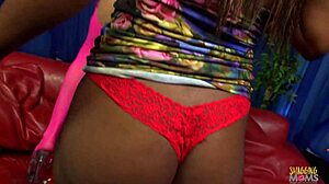 i'm bisexual and sharing a big pecker in an interracial threesome with beauties, cowgirl riding doggystyle blowjob licking feet stockings lingerie.