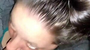 white milf bobbing on pencil dick