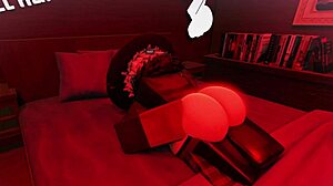 Stretching this femboy's ass while fucking him 😈.