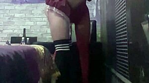 brunette with a big ass fucks a hot student in the ass 😏