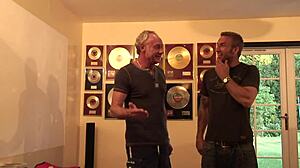 Nikky blond blows daddy then rides his son in threesome 😏