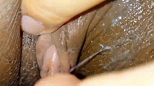 Big wet pussy teased and fingered