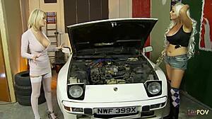 Lesbians Worship Twats And Pound Cunts With Dildos!