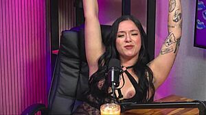 Taluane Boom with a beautiful brunette