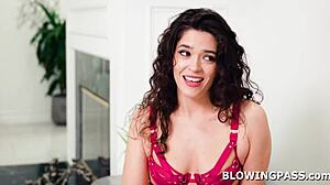 Latina victoria voxx gets throat fucked!!