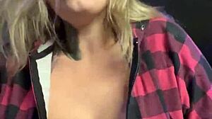 Gym Clothes Soaked from Jumping Boobs!