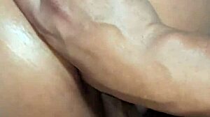 Brazilian wife takes huge cock while husband watches intensely.