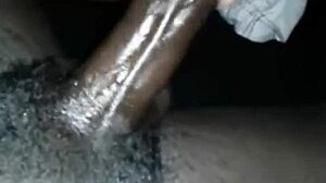 big black dick makes amateur moan and orgasm during sex
