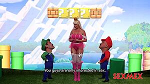 Princess Peach rewards the bros with Emily Thorne
