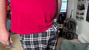 Intensely stroking my dick until I cum hard