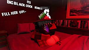 Stretching this femboy's ass while fucking him 😈.