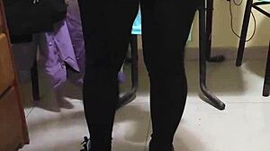 I Fuck the Whore Maid in Bed with Dirty Talk and Creampie. Part 1.