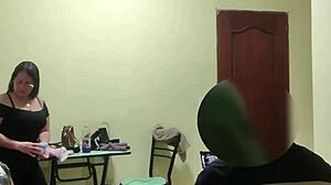 Maid Fucked Intensely By Young Man.