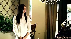 Gorgeous Stepsister Drilled Hard And Creamed Deeply