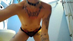 is it prime time for blonde's flexible big ass masturbation?