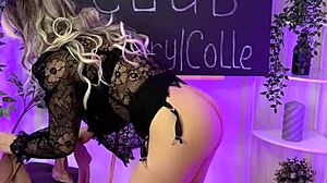 Nylon Club: Vogue Stockings in Provocative Amateur Display!