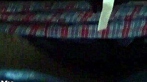 In this scene, a teen receives a deep creampie filling her completely