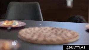 Adult Time natural titty nympho Victoria Voxxx double drilled full scene