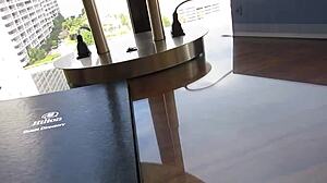 Does our horny chick crave a hard dick?