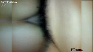 Painful Anal Sentones! She Adjusts It Herself!